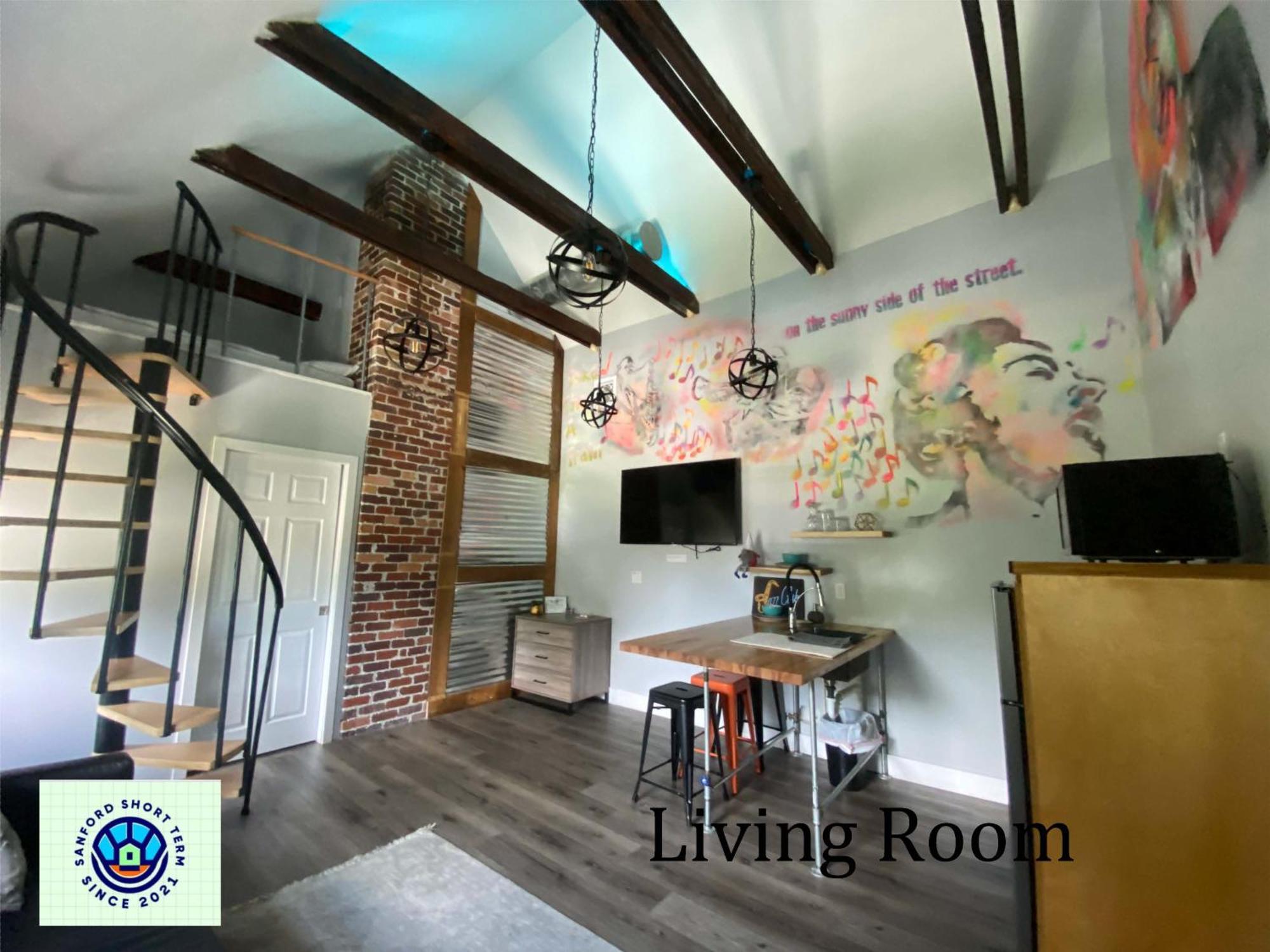 Apartamento The Jazz Loft Sanford Exterior foto